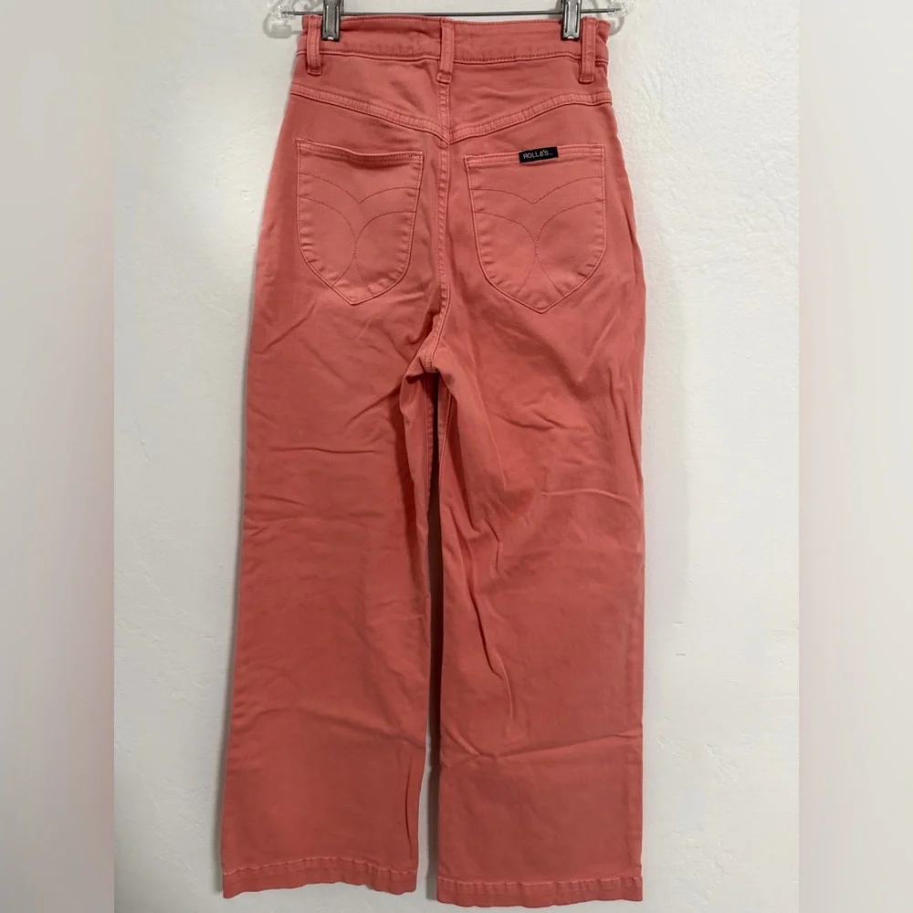 Rolla's Sailor Scoop Ankle Crop Jeans -Rose Size 26 - Picture 4 of 11